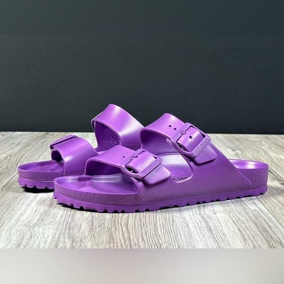 Birkenstock Shoes - Birkenstock Arizona EVA Women's Comfort Sandal Bright Violet Sz 6 EU 37 NWT